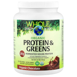 Natural Factors, Whole Earth & Sea, Organic Protein & Greens, Chocolate, 1.62 lbs (736 g)