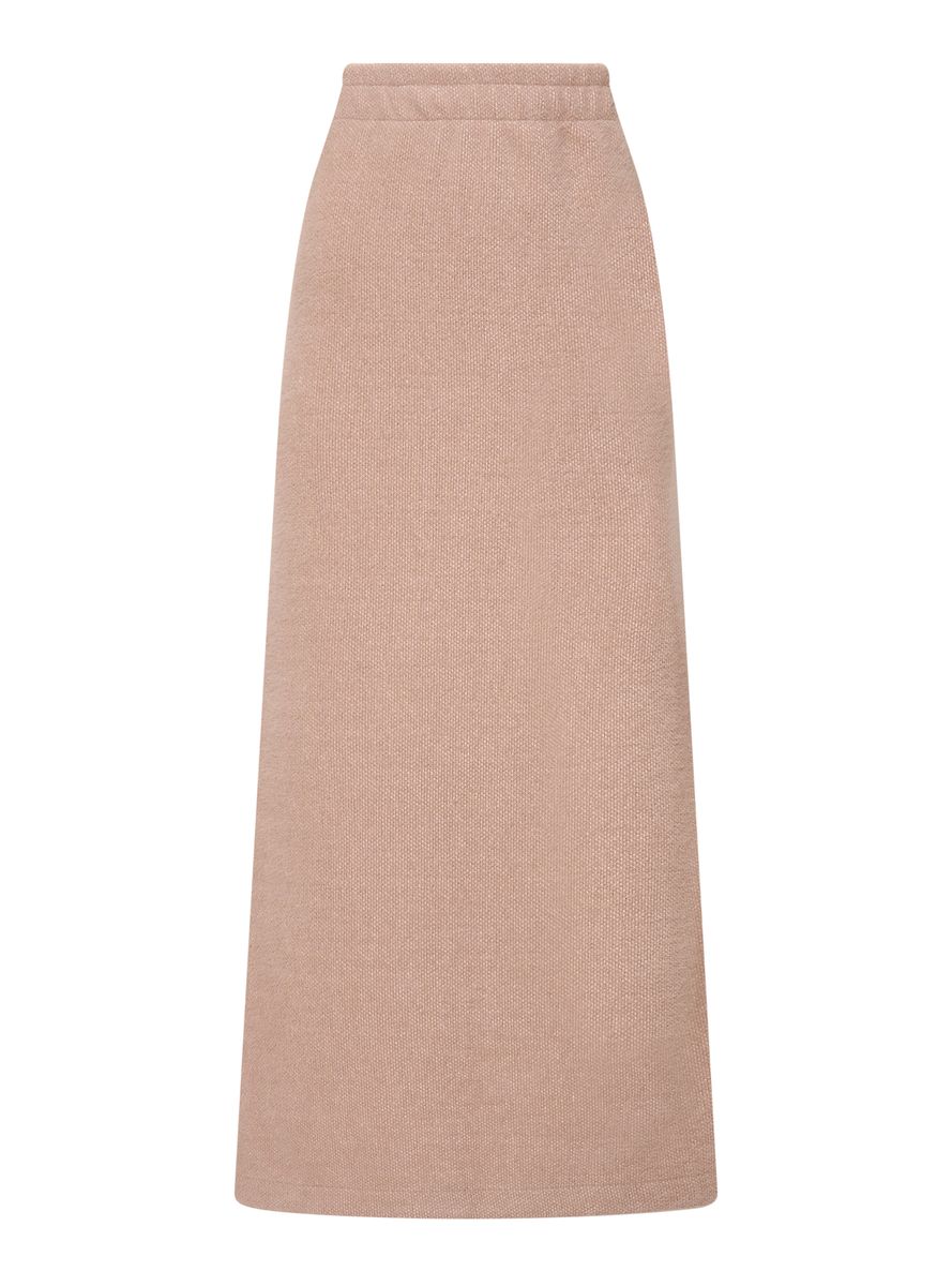 Костюм с ворсом песочный