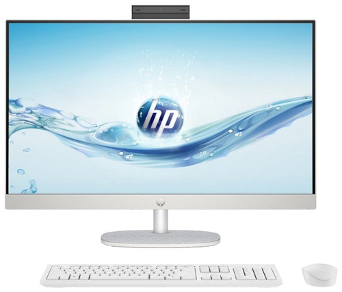 Моноблок HP All-in-One 27-cr0066ci D2QB5EA белый