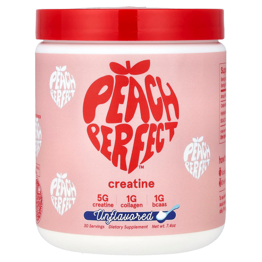 Peach Perfect, креатин, без добавок, 24 г (7,4 унции)