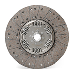 Диск сцепления ведомый, КамАЗ, с КПП ZF, для лепестковой корзины MFZ-430, d=430мм (ан. 205-1601130)