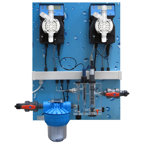 Авт.станция дозир и контр. POOL GUARD 3 (PH/CL) PANEL(SCL), 0-2 ppm