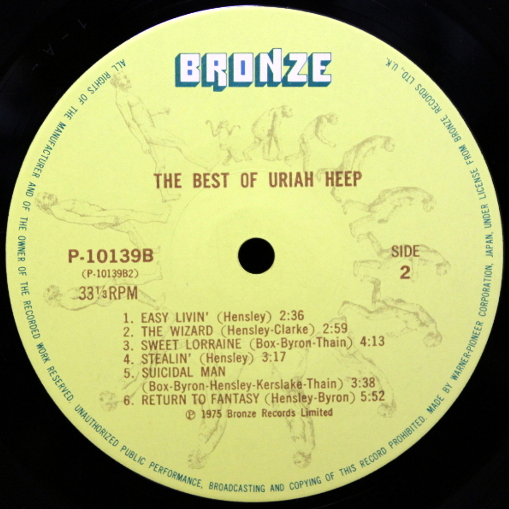 Uriah Heep / The Best Of Uriah Heep (LP)
