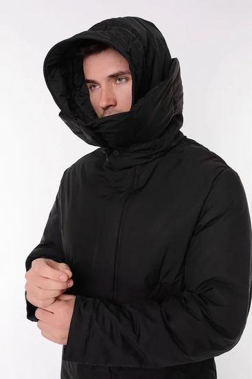 Куртка-парка XALO -20 TRITON (Плащевая ткань, чёрн)