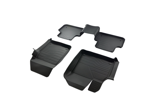 Коврики резиновые в салон 3D LUX для Audi Q7 (2015-) SRTK.3D.A.Q.7.15G.08011