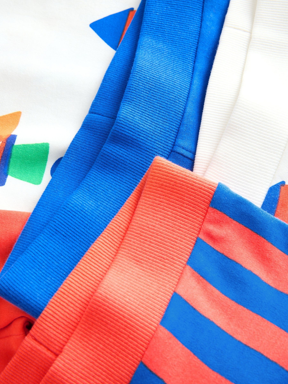 Пижама для мальчика Next AC0-923, 3 шт., Синий, Белый, Оранжевый