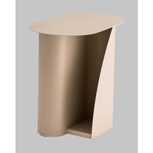 Журнальный столик Yvaine металл бежевый