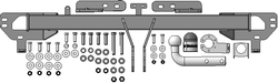 Фаркоп Motodor Chery Tiggo 8, 8 Pro, 8 ProMax (оцинк. Шар) арт.99005-A