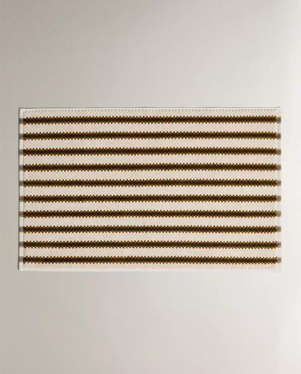 ZARA HOME ЖАККАРДОВЫЙ КОВРИК ДЛЯ ВАННОЙ, ЗЕЛЕНЫЙ