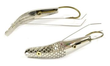 Блесна КОЛЕБАЛКА ПИТЕР Уралка Муравлева (незацепляйка) (12 г цвет Белый)