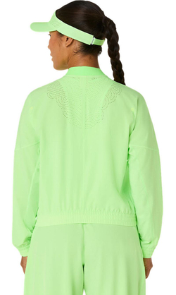 Женская теннисная куртка Asics Match - illuminate green