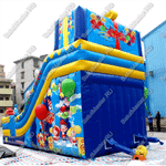 Надувной батут-горка "Подарок" 8*4*6 м