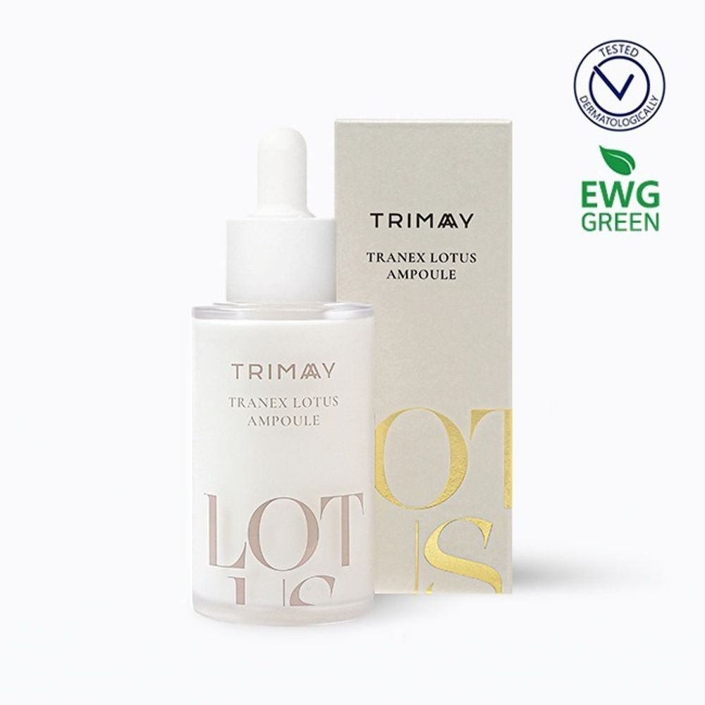 Trimay Tranex Lotus Ampoule осветляющая сыворотка для лица против пигментации с экстрактом лотоса и транексамовой кислотой