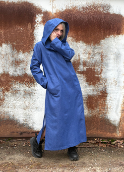 Платье Assassin /джинс синий