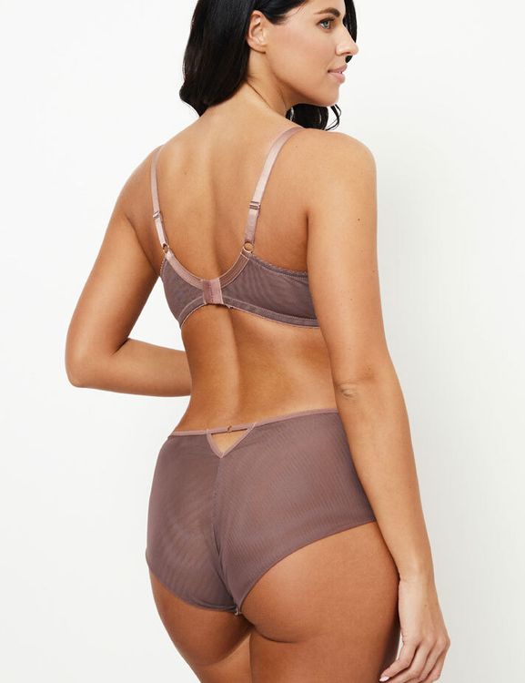 Трусы Subtille Marika слипы высокие (капучино)