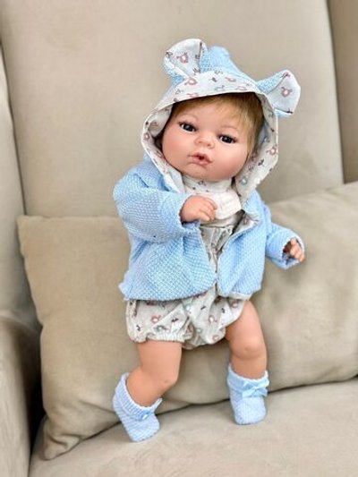 Кукла Berbesa мягконабивная 42см Raul (4318S)