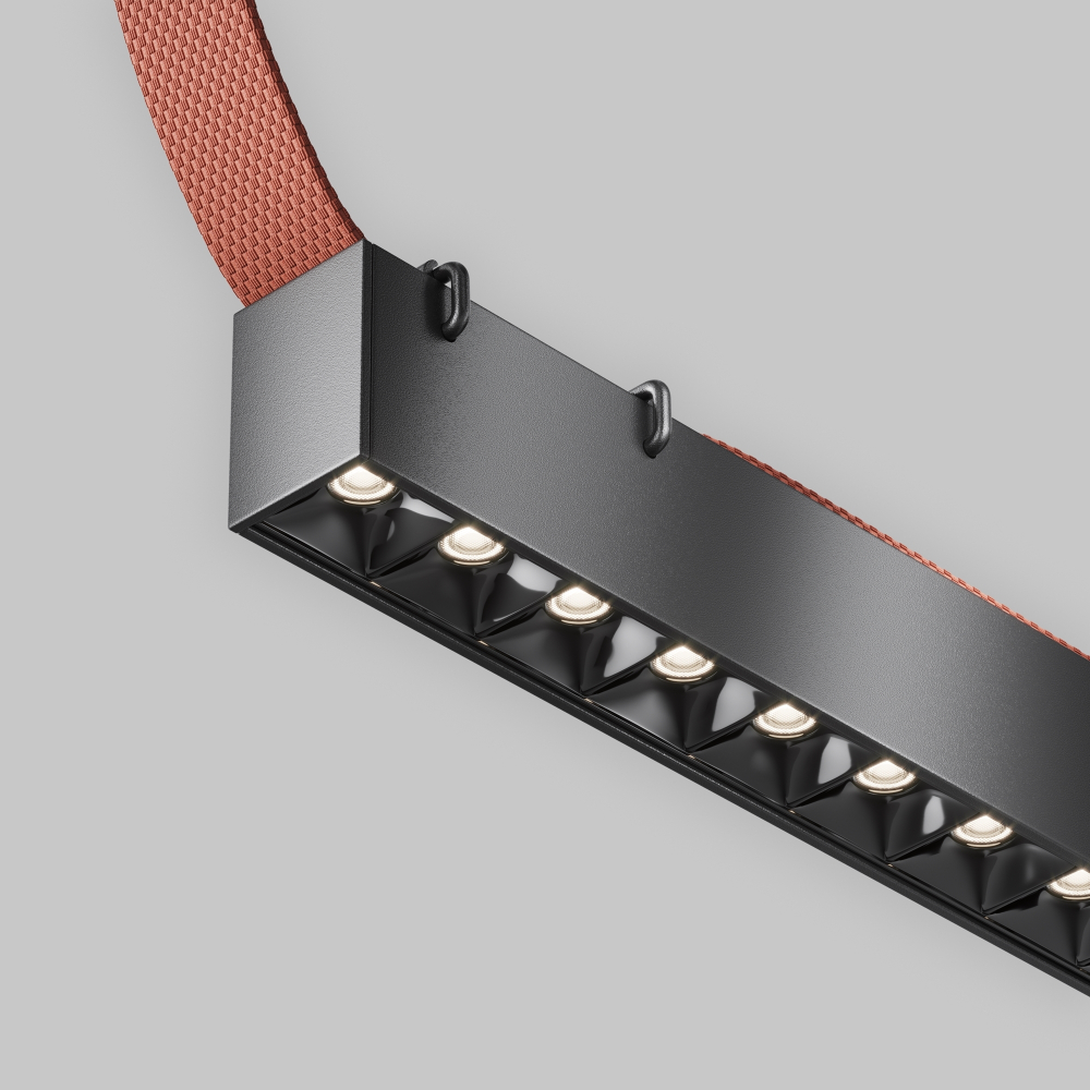 Трековый светодиодный светильник Maytoni Points TR128B-12W4K-M-B