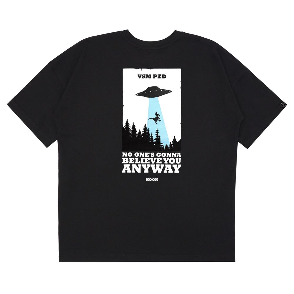 Футболка Hook Тарелка черная