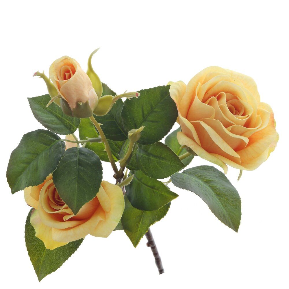 GAEM Цветок искусственный "Роза" (Real Touch), L20 W20 H70 см