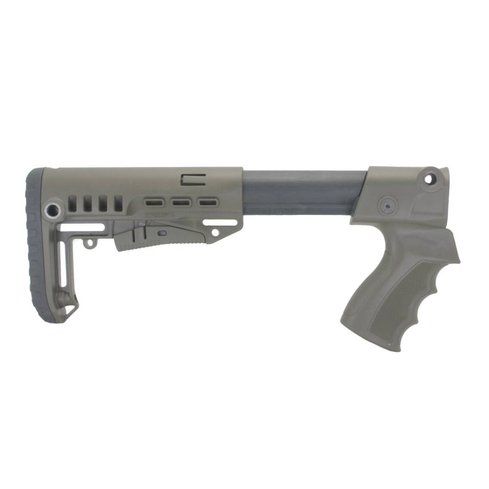 Приклад телескопический на МР-133, МР-153, пластик, DLG Tactical. Черный