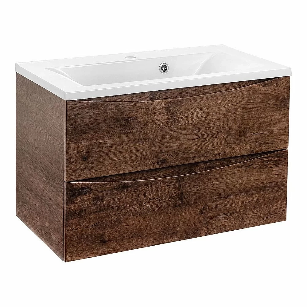 Тумба с раковиной Vincea Mia 800 R.Wood