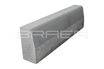 Braer Бордюр дорожный БР 100.30.15, Серый