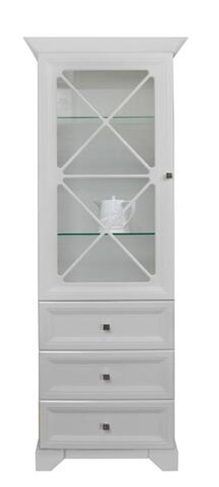 Шкаф с витриной «Сканди» П515.04