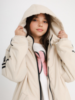 Куртка с лампасом, беж