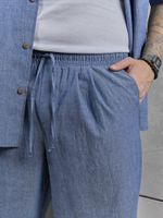 Костюм мужской Аристократ-2 Виотекс ДЖИНСОВЫЙ МЕЛАНЖ