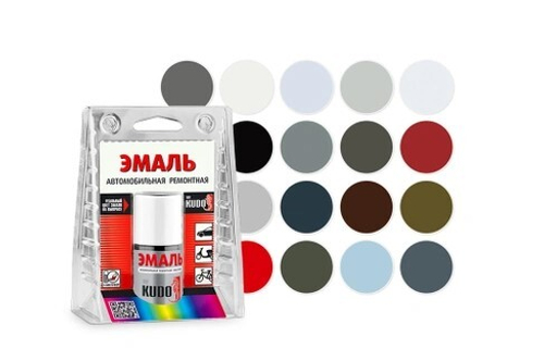 Пробник краски KUDO с кисточкой № 377 Мурена (KUDO)