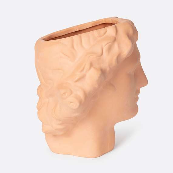 Ваза для цветов apollo, 23,4 см, терракотовая