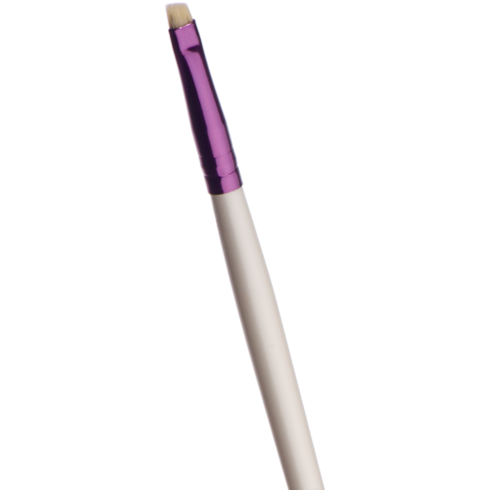 Кисть плоская кошенная для бровей ManlyPro - K46