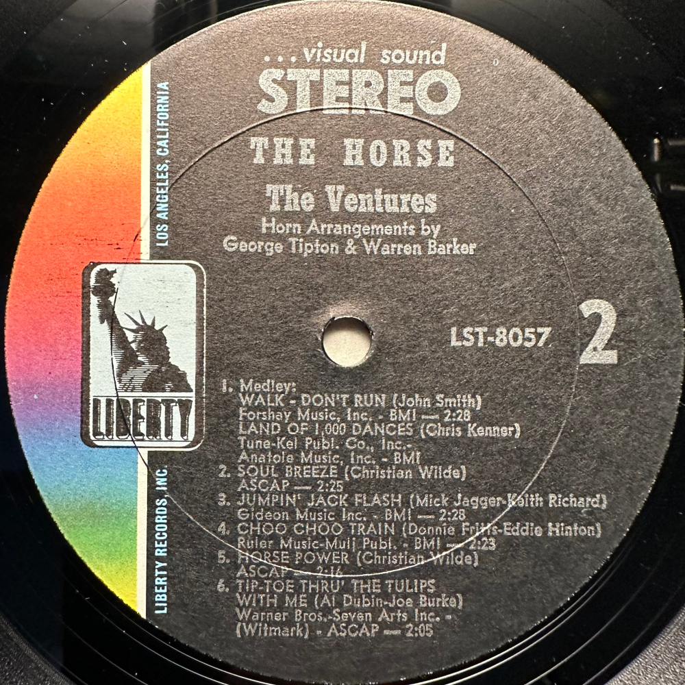 The Ventures - The Horse (США 1968г.)