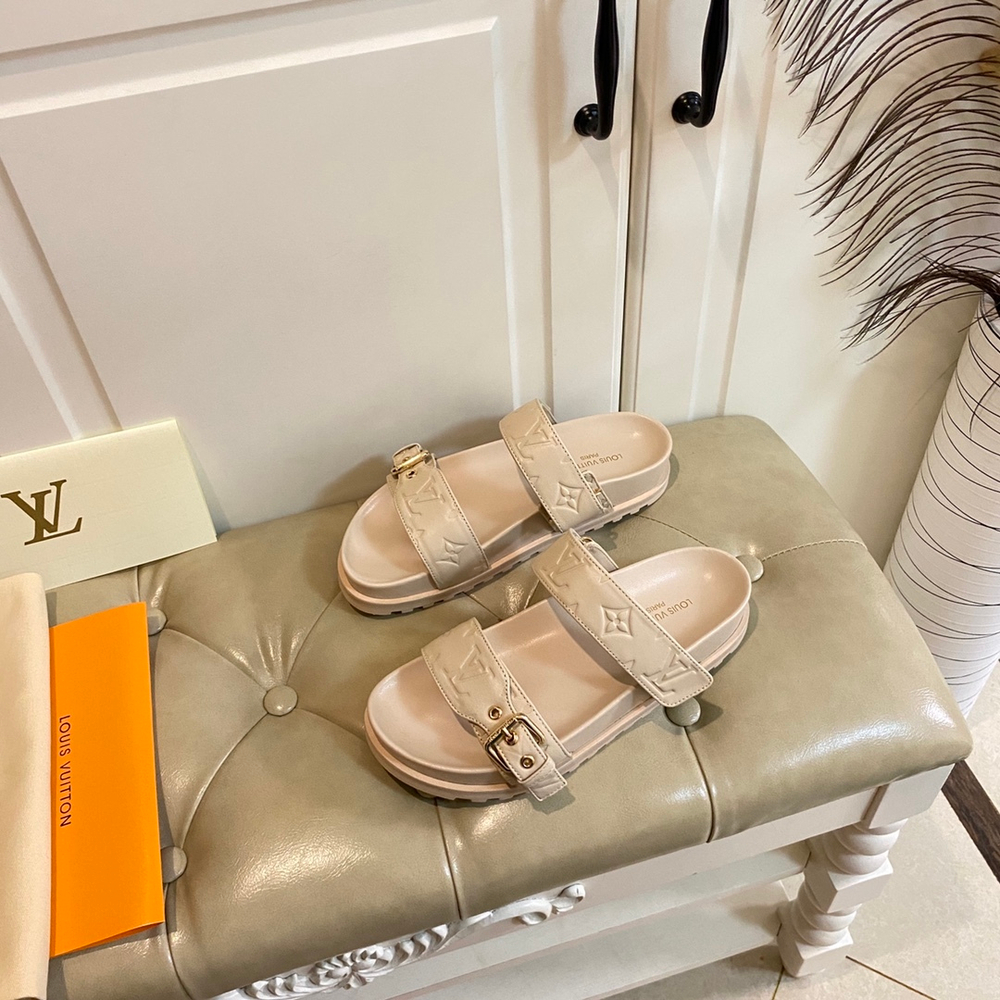 Louis Vuitton Bom Dia Flat Comfort Mule