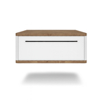 Тумба прикроватная подвесная ROYAL 5200 эко (Дуб Веллингтон-р.черная)