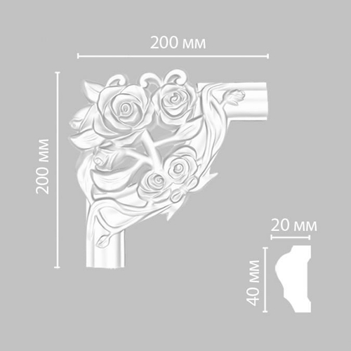 Угловой элемент DP 304 D