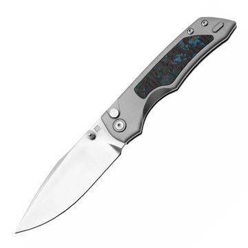 Нож Artisan Cutlery 1870G-GY Keras  с клинком из стали CPM S35VN, рукоять Titan