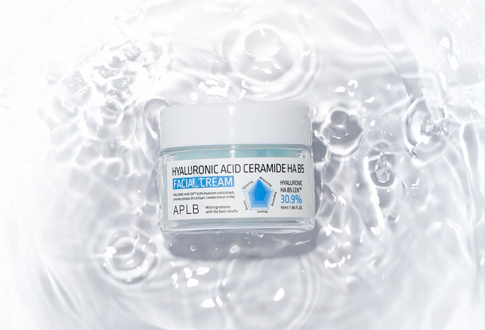 APLB Увлажняющий крем с гиалуроновой кислотой и церамидами APLB Hyaluronic Acid HA B5 Facial Cream