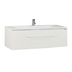 Тумба под раковину Акватон Мадрид 120 М, 1 ящик, белая