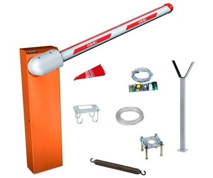 Комплект гидравлического шлагбаума faac 620/5 STD с дюралайтом 5 м