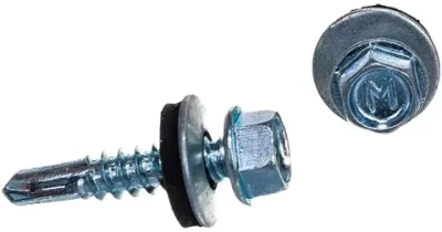 Саморез кровельный оцинкованный 5.5х19 мм 100шт