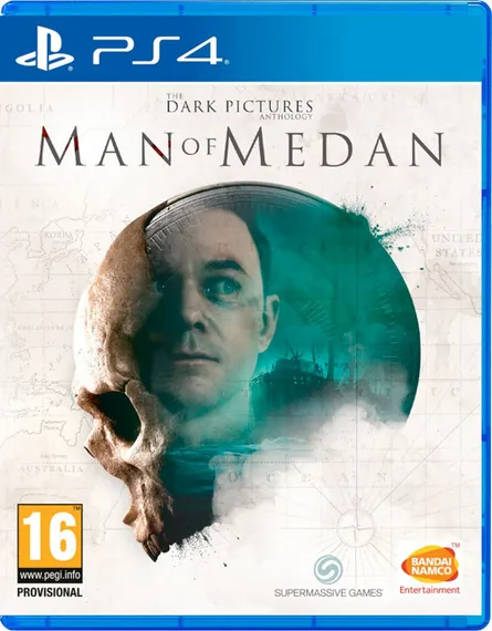 PS4 The Dark Pictures: Man of Medan (Б/У, Полностью на русском языке, CUSA-14102)