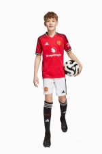 Шорты adidas Manchester United 25/26 Home Junior - белый