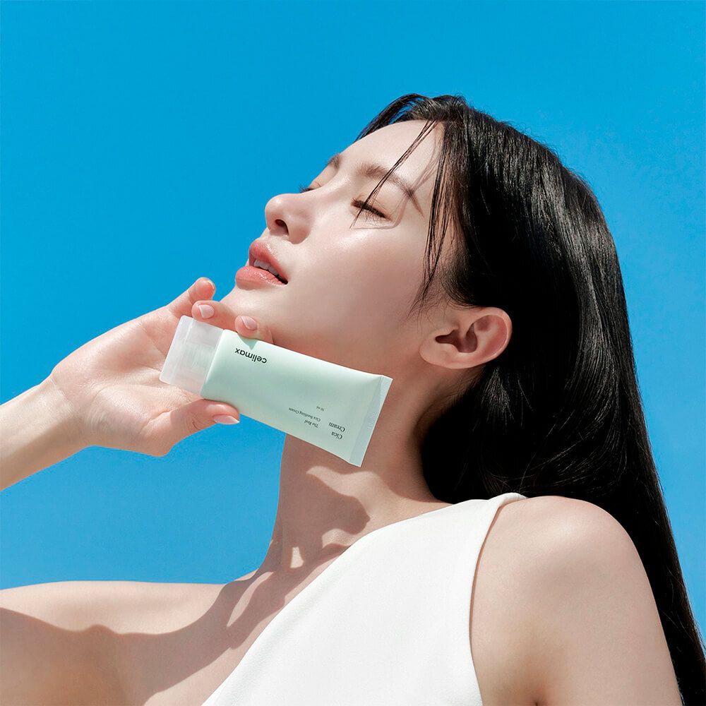 Лёгкий безмасляный крем на основе центеллы Celimax The Real Cica Soothing Cream 50 мл