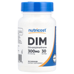 Nutricost, DIM, 300 мг, 30 капсул