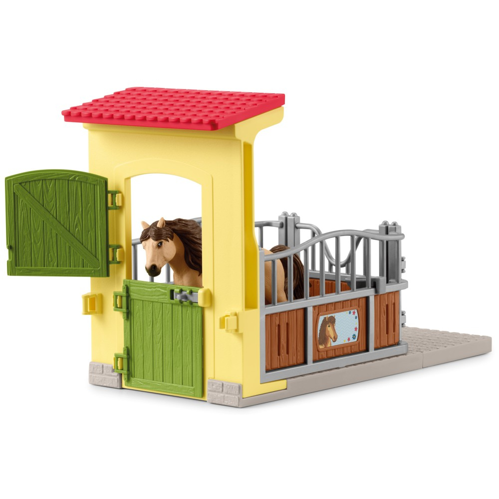 Schleich Farm World - Коробка для лошади + исландская пони 42609