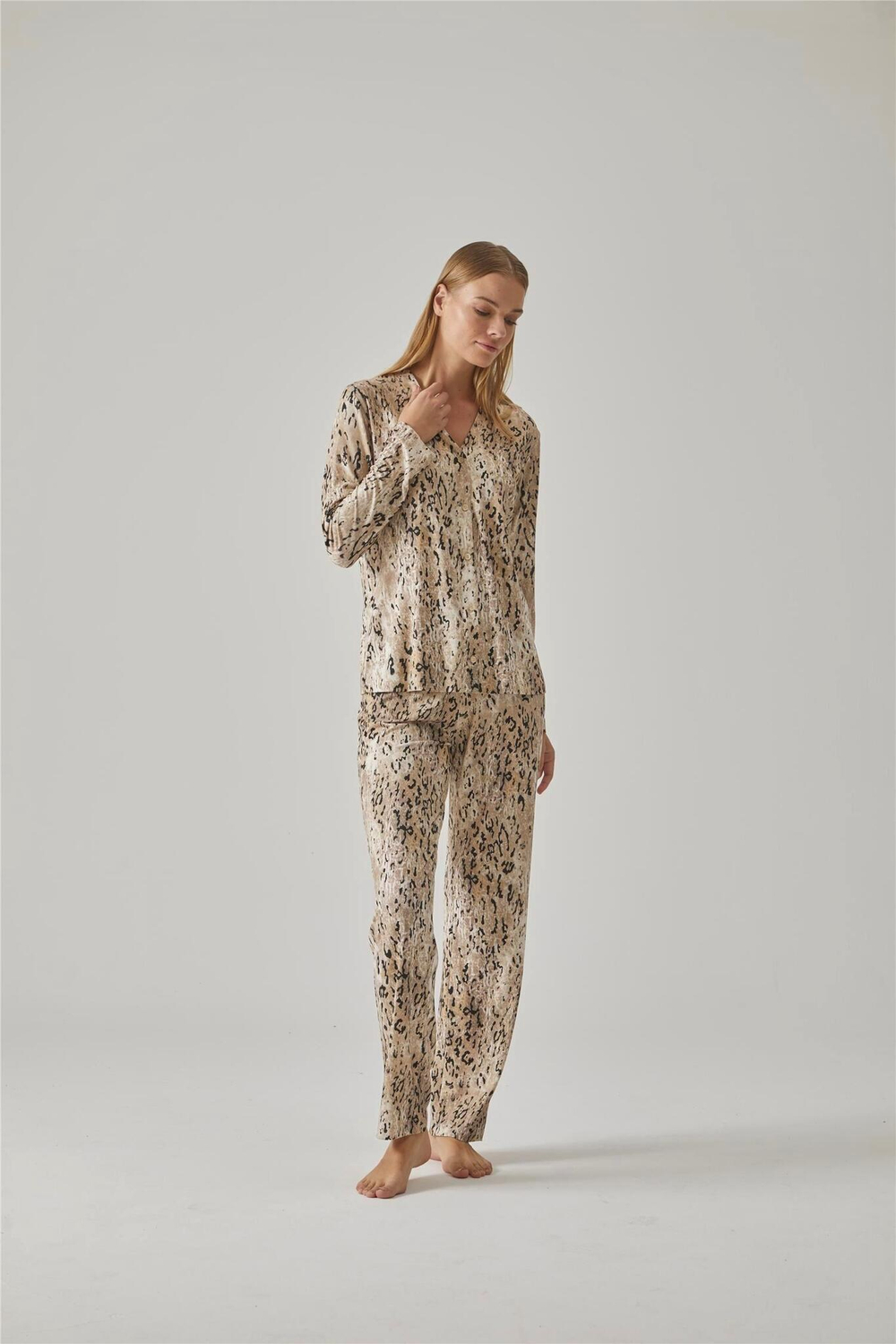 RELAX MODE - Женская пижама с брюками - 10771