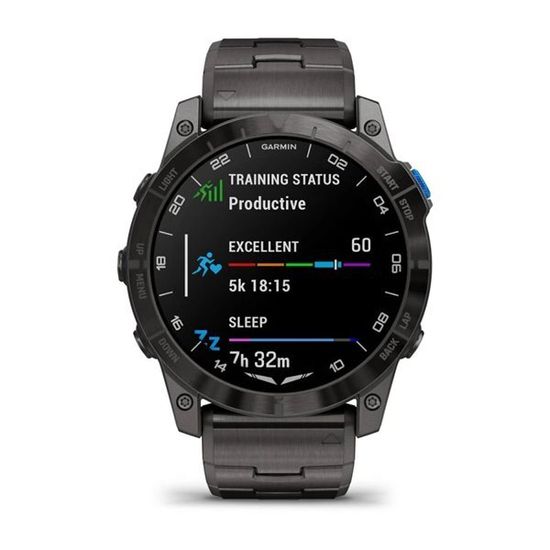 Умные авиационные часы Garmin D2™ Mach 1 Pro с титановым браслетом