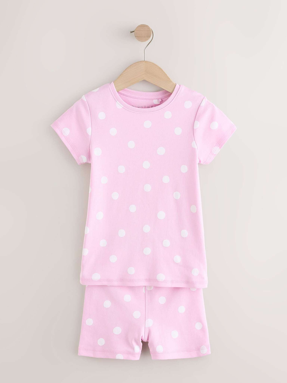 Пижама для девочки Next AB9-326, 3 шт., Розовый, Белый