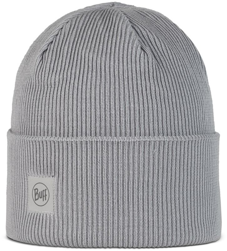 Шапка Buff Crossknit Hat Solid Light Grey Фото 1